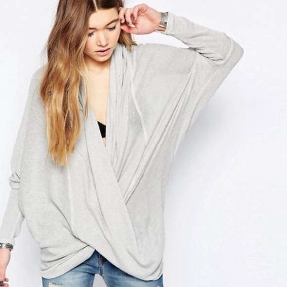 Free People Sweaters - Free People Sheila Hacci Top in Ivory Combo